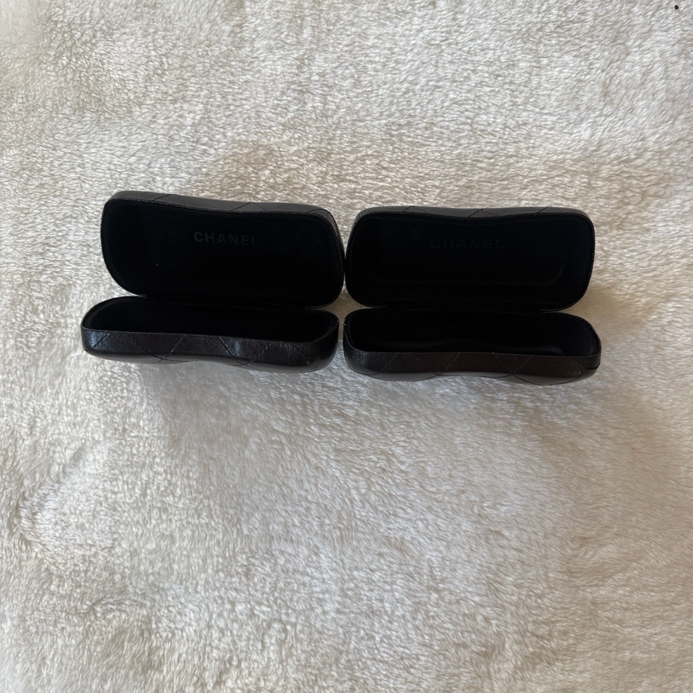 Black Chanel Quilted Eyeglass Cases - Picture 7 of 9